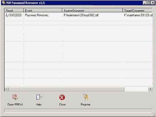��� �������� Advanced PDF Password Recovery Professional