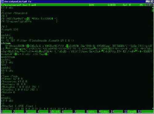 ����������� ������������� ��������� PDF-�����