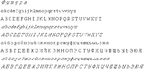 Классификация шрифтов