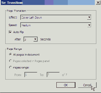 Настройка просмотра слайдов