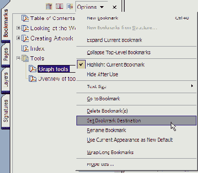 Переадресация закладок