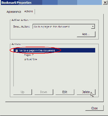 Переадресация закладок