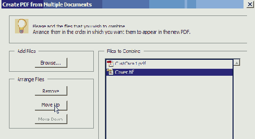 Преобразование и добавление файла изображения