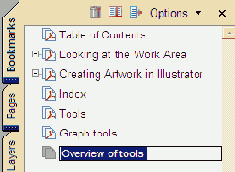Создание новых закладок