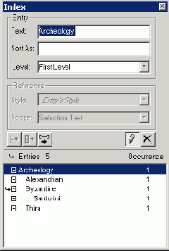 ������������� ������� Index