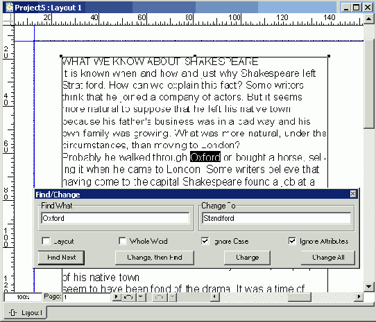 ������ � ����������� ������