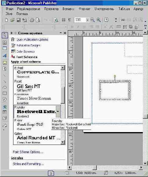��������� �1 Microsoft Publisher (II)