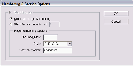 � ���� Section Marker ����� ��������� ����� ��������