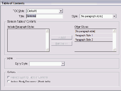 ���������� ���� Table of Contents