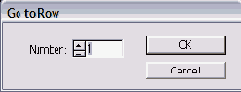 ���������� ���� Go to Row ���������