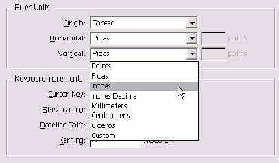 ��������� ��������� Units & Increments