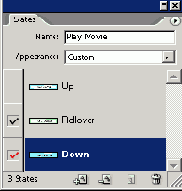 Добавление кнопки с состояниями