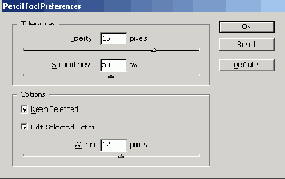 Подготовка к рисованию инструментом Pencil (Карандаш)