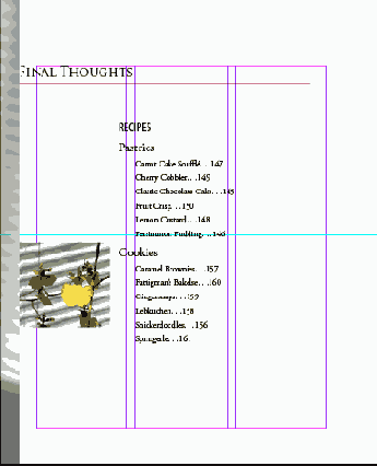 Создание оглавления для отдельной главы