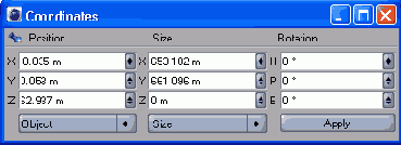 �������� Coordinates