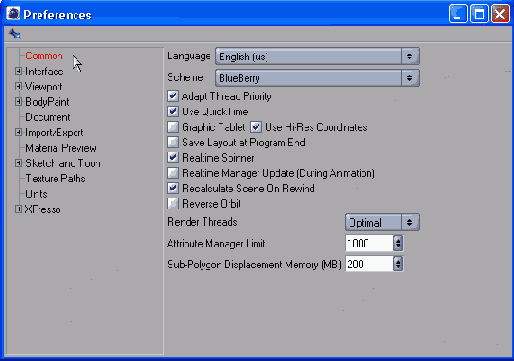 ����� ��������� ���������� � ��������� Common