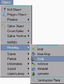 ������� Objects > Modeling