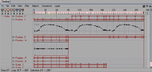 ����������� F������ � ���� Timeline