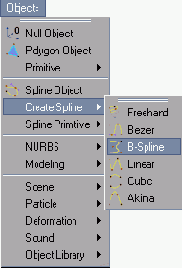 �������� ����������� ������� � BSpline