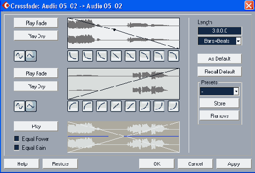 ���������� ���� Crossfade