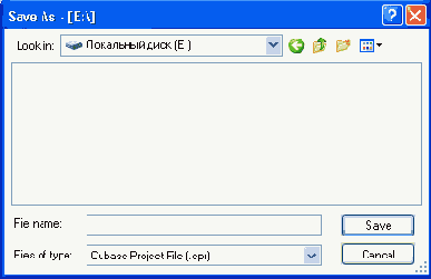 ���������� ���� Save As