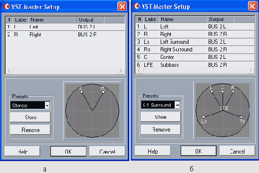 ���������� ���� VST Master Setup