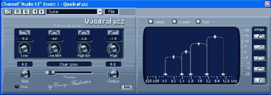 ���� ������� QuadraFuzz � ������ �������������� ��������