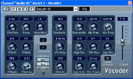���� ������� Vocoder