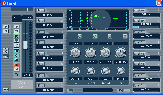 ���� VST Channel Settings