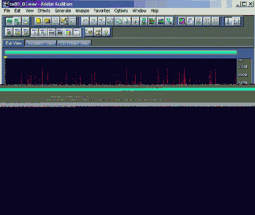 ����������� ���������� ������ ������� � ������ Spectral View