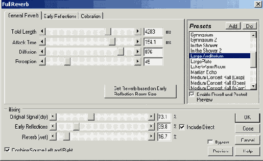 ������������� ������������ Full Reverb