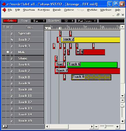 ��� ���������������� MIDI����� � ������� ���� ���������