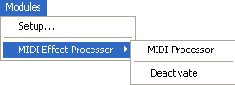 ���� ������� MIDI Effect Processor