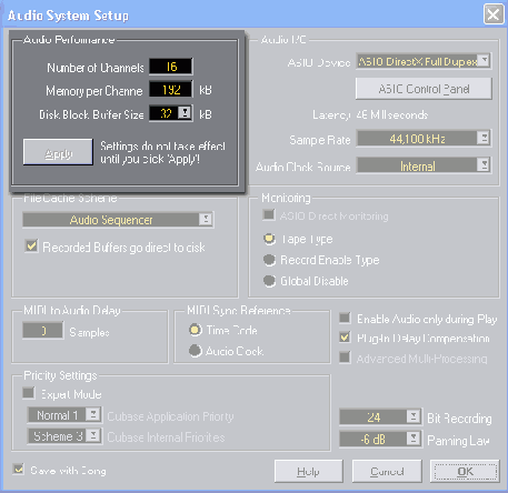 ������ Audio I/O