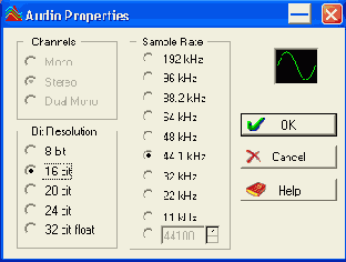���������� ���� Audio Attributes
