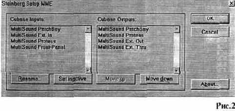 Cubase: ������ ������