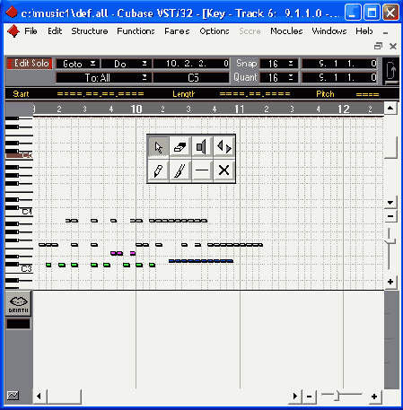  �������� ������� ������������ Drum Edit