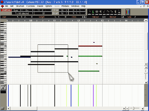 ������ � ������� MIDI-������