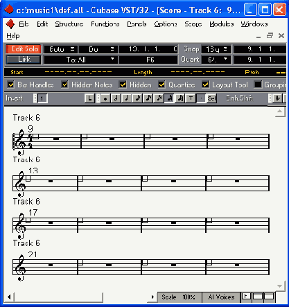  MIDI-������ � ����������� � Cubase