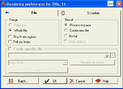  ������ � ����� � ��������� WaveLab