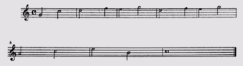 Гармонизуйте мелодию