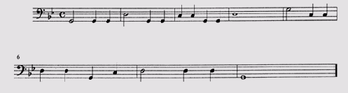 Гармонизуйте мелодию