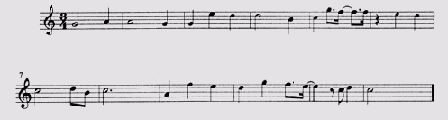 Гармонизуйте мелодию