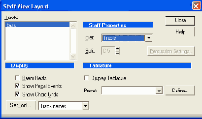 ������ �������� Staff