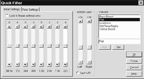 Quick filter � ����������� ����������