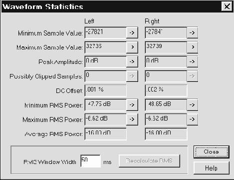 Statistics � ��������� �������������� ���������� � ������