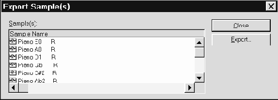 User sample pool � ������ � ������� ���������������� �������
