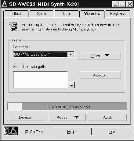Awe control panel � ������ ���������� ��������� �������� �����