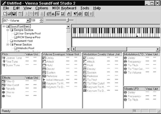 Vienna soundfont studio �� ������������ ����������� �������� ���� ��������� awe