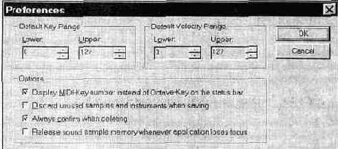 Vienna SoundFont Studio �� ������������ ����������� �������� ���� ��������� AWE